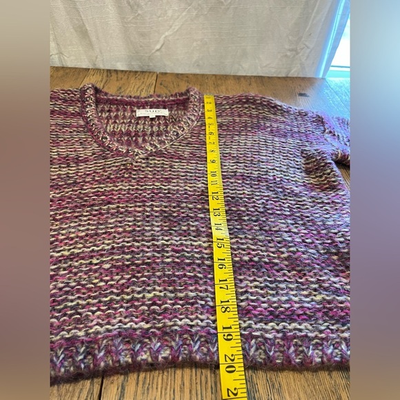 📍Chunky Knit V-Neck Sweater - Sud Express - Size S - Picture 5 of 8